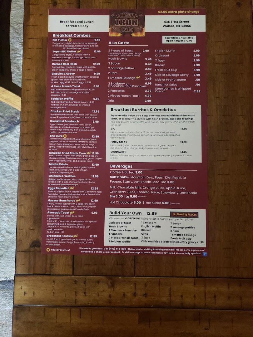 Branding Iron Cafe