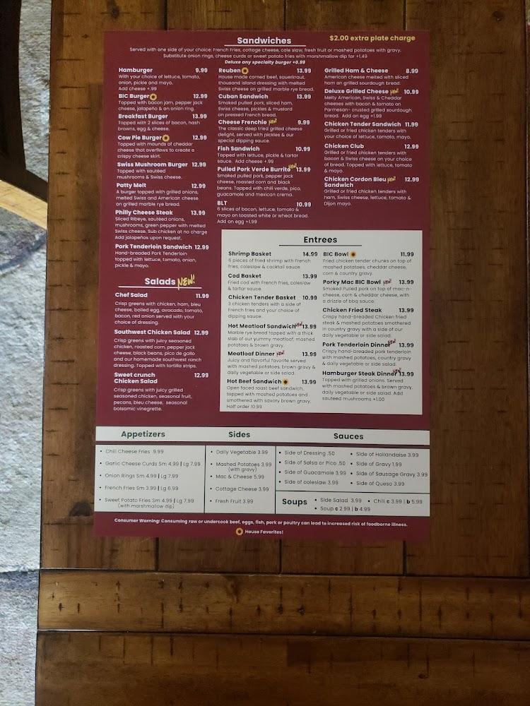 Branding Iron Cafe Menu image 2